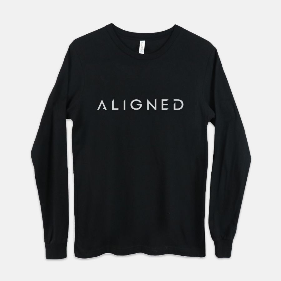 Aligned Unisex Jersey Long Sleeve Tee