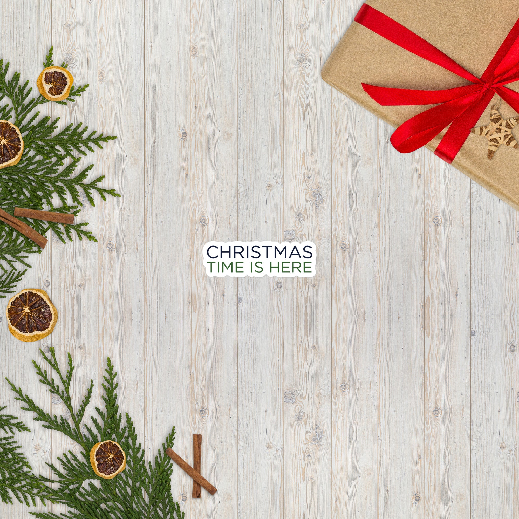 Christmas Time is Here Stickers