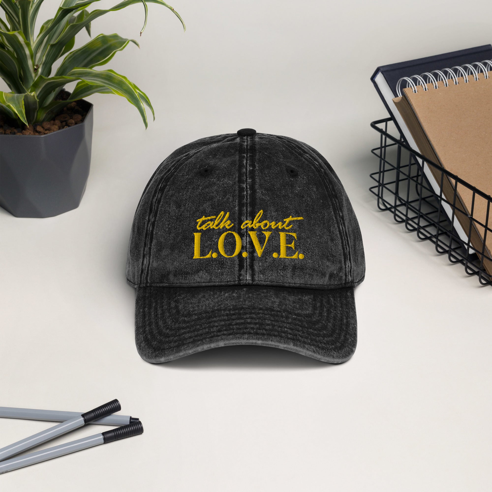 Vintage Cotton Twill Hat