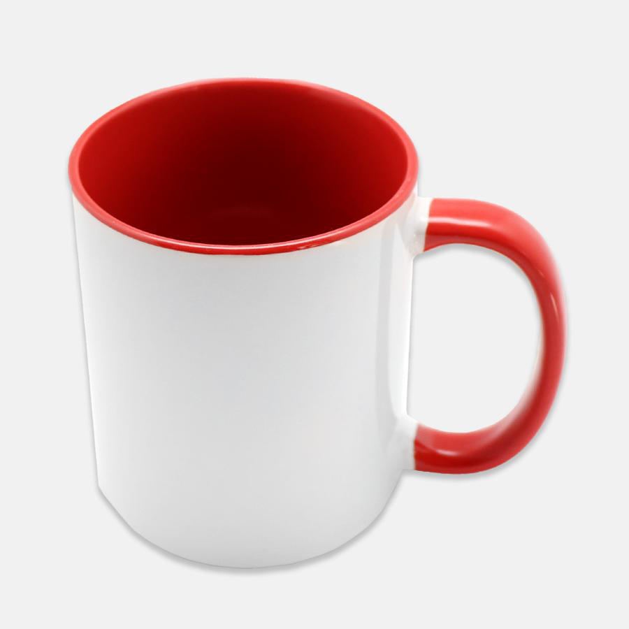 Cup of Cheer! Mug 11 oz. (Red + White)